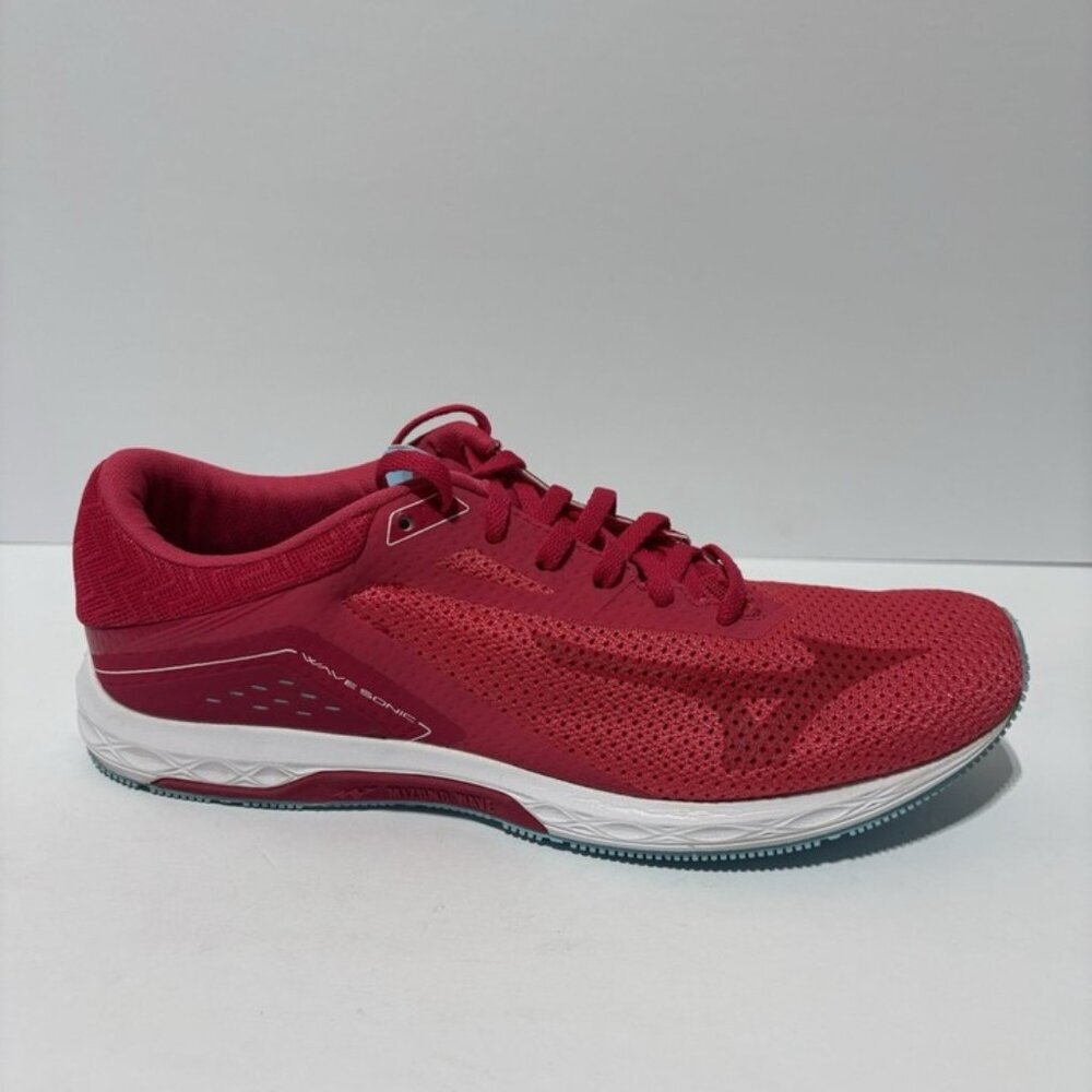 Mizuno Women’s Wave Sonic Running Shoes Red/Pink, Size 9.5 M